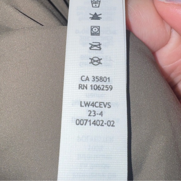 Lululemon StretchSeal Sleet Street Jacket Nomad Size 8 - Picture 4 of 8